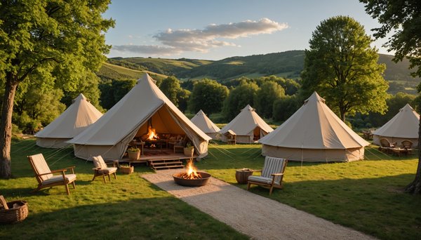 Découvrez le Camping de Luxe en Auvergne-Rhône-Alpes : Nature et Services Haut de Gamme